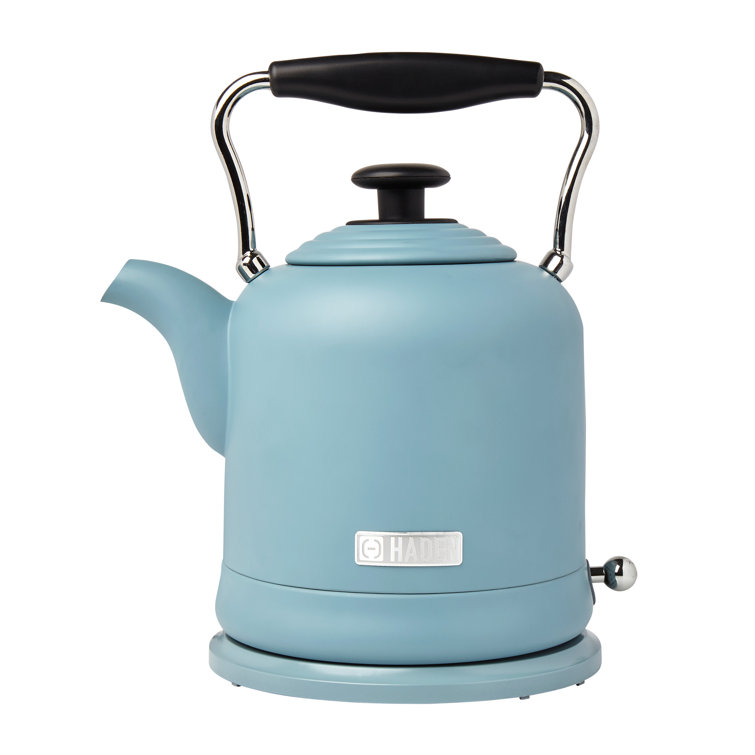 HADEN Highclere 1.6 qt. Stainless Steel Electric Tea Kettle & Reviews